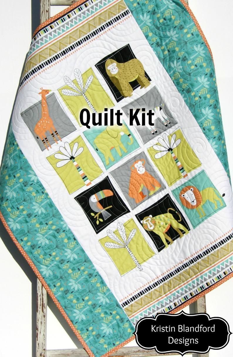 Safari Animals Quilt Ava