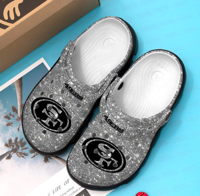 SF49 Glitter Crocband Clog Shoes 2