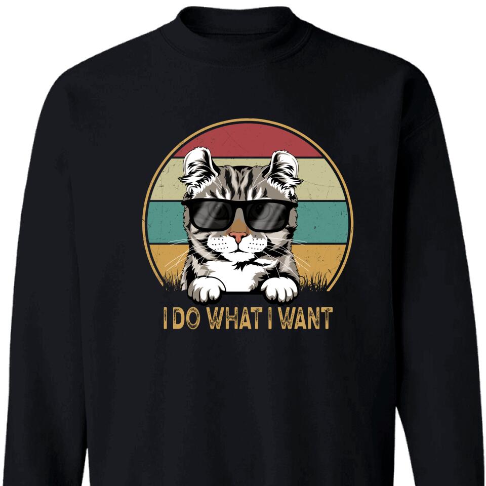 Personalized I Do What I Want Sweatshirt – Trending Personalized