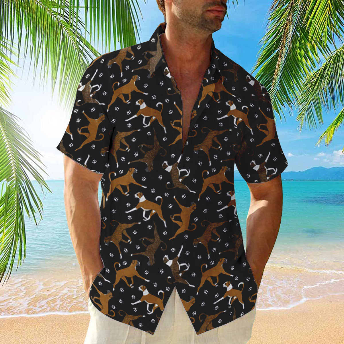 Boxer Dog Hawaii Shirt 14 Ha50524