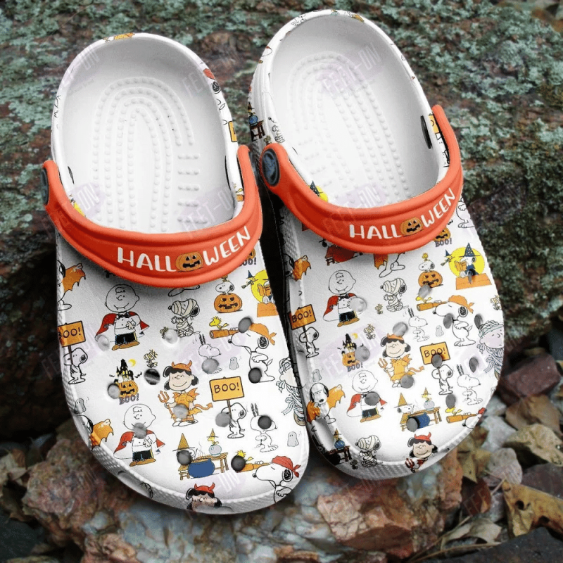 Snoopy The Peanuts Halloween Classic Clogs Shoes