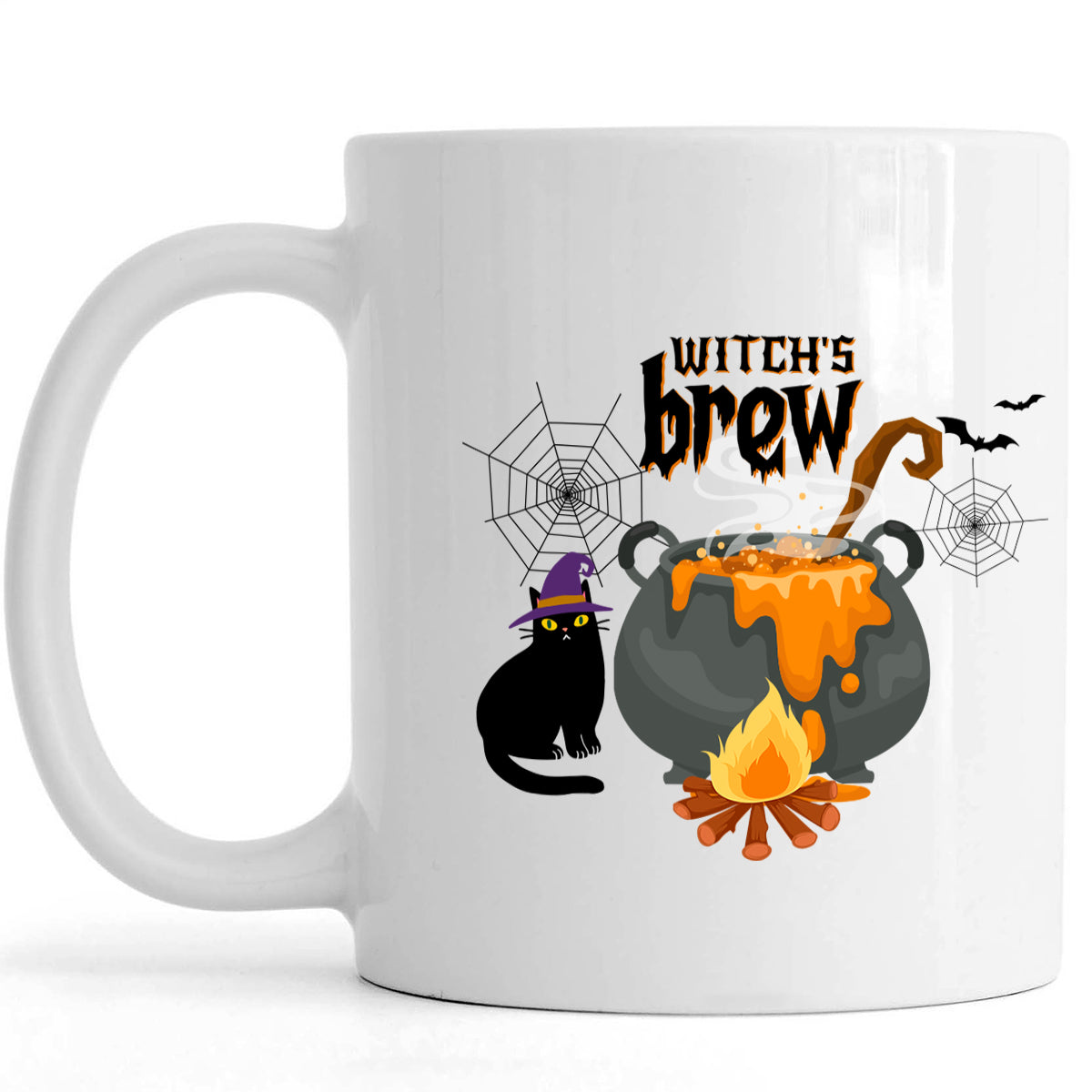 Halloween Mug| Witch’S Brew Coffee Mug| Funny & Cool Halloween Mug Halloween Gift For Friends, Bff, Coworker, Family| Fall Autumn Mug Witch Mug Halloween Witchy Cup Jmn676