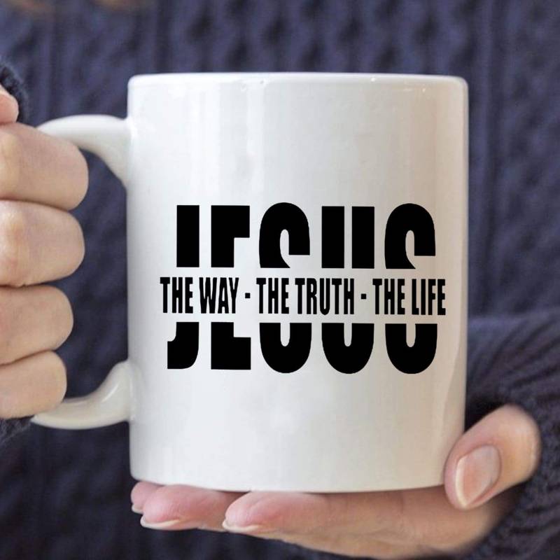 Jesus the way the truth the life coffee mug