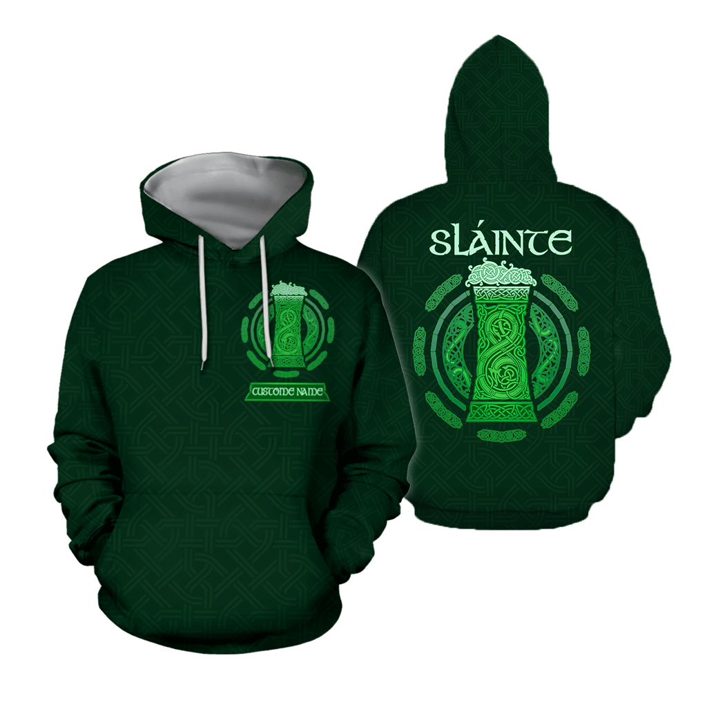 Personalized Irish Saint Patrick’s Day 3D Printed Unisex Shirts TN