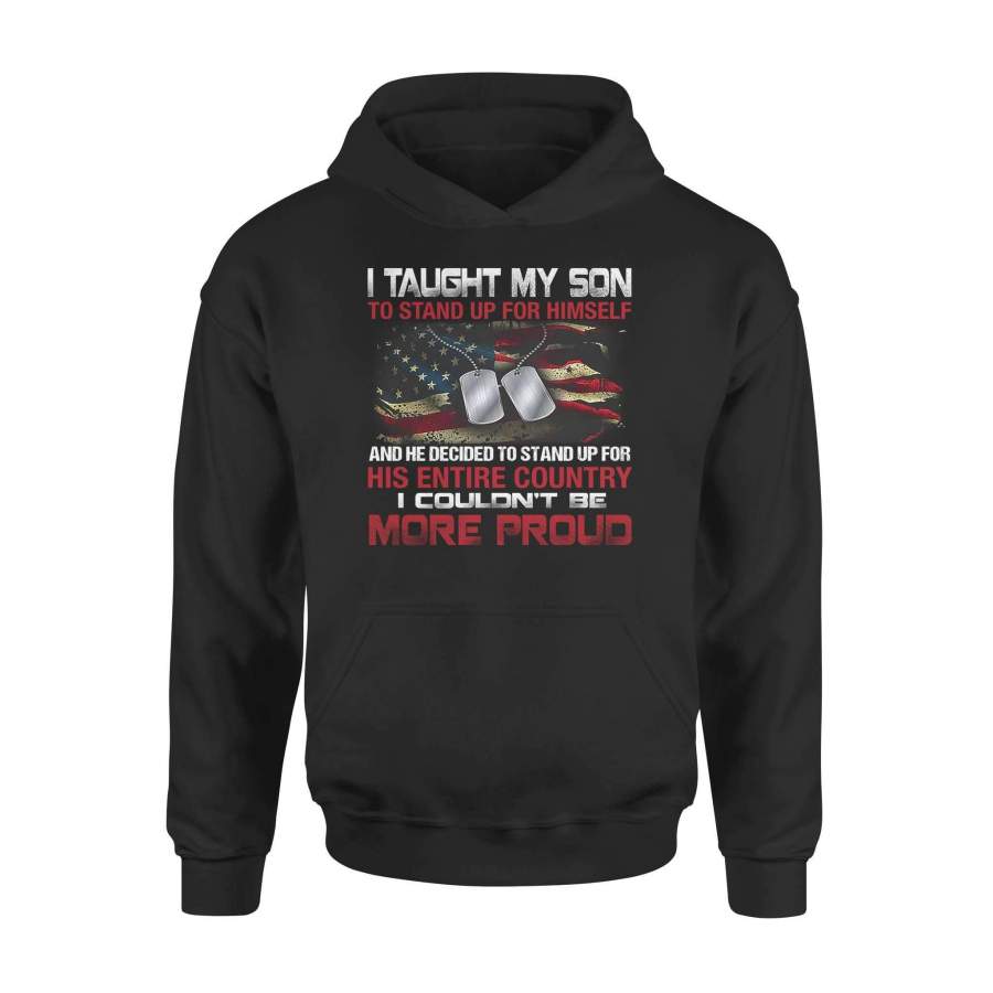 Veteran – I Taught My Son – Standard Hoodie