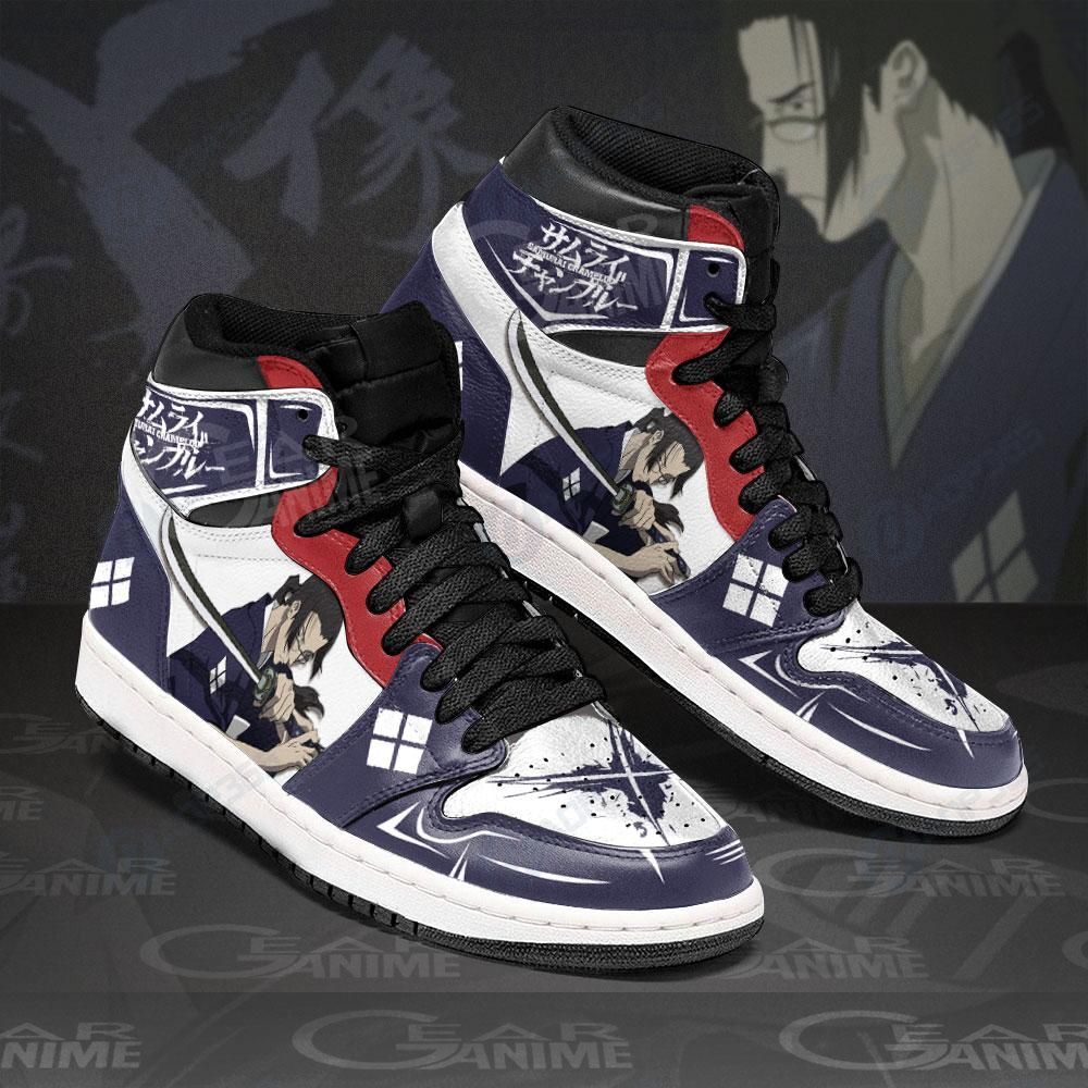 Samurai Champloo Jin Sneakers Anime Shoes Air Jordan 13 Shoes Hajd2403455