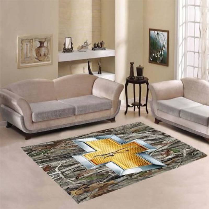 camo browning chevrolet 1 Living room carpet rugs