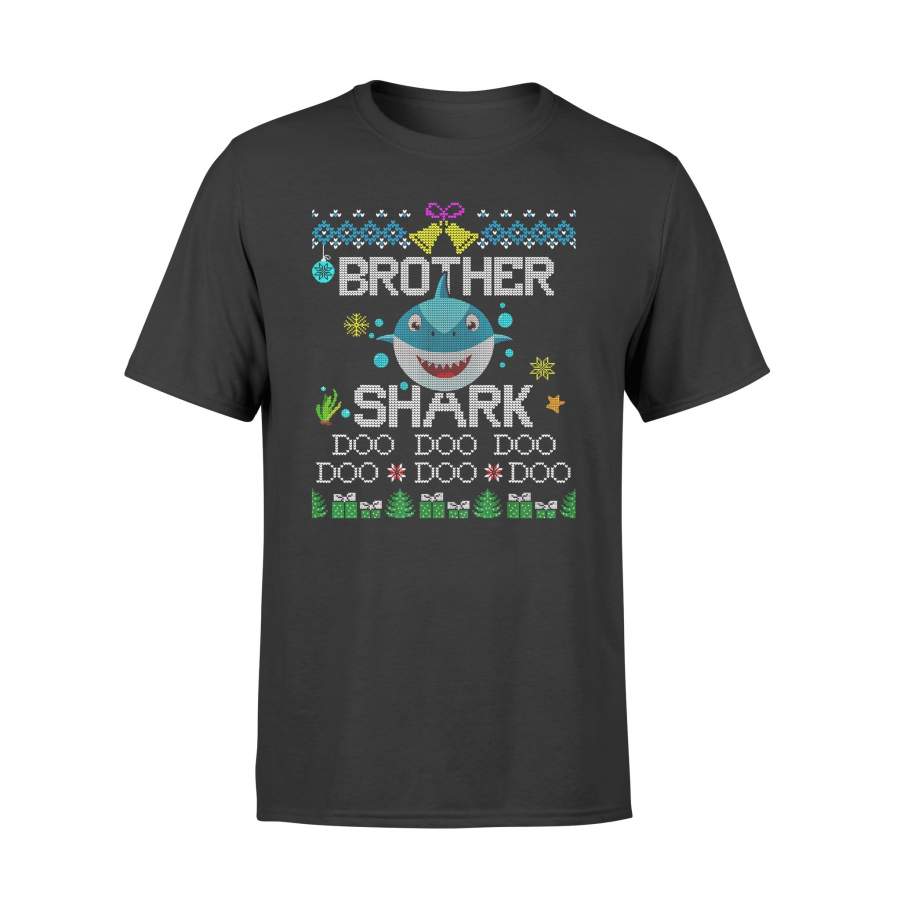 Christmas gift idea Mens Brother Shark Xmas Matching Family Group T-Shirt – Standard T-shirt