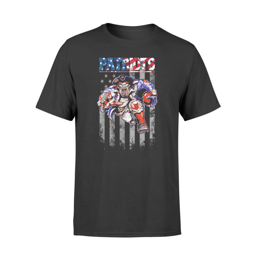 Football T Shirt New England Fans Patriot Football Shirt – Standard T-shirt