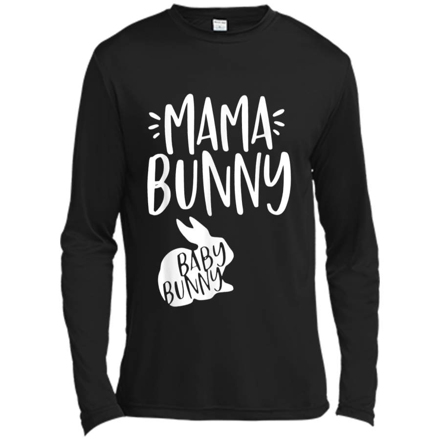 Mama Bunny Baby Bunny Gift For Kids Woman  Long Sleeve Moisture Absorbing Shirt