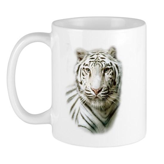 White Tiger Mug