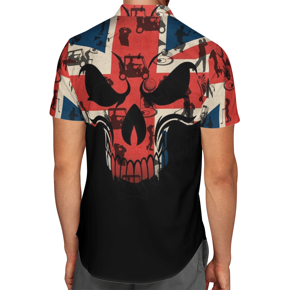 United Kingdom Golf  Black Unique Design Unisex Hawaiian Shirt For Men And Women Dhc17063827