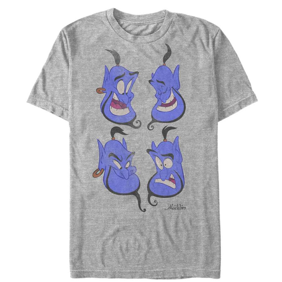 Aladdin Men’s Genie Emotions  T Shirt