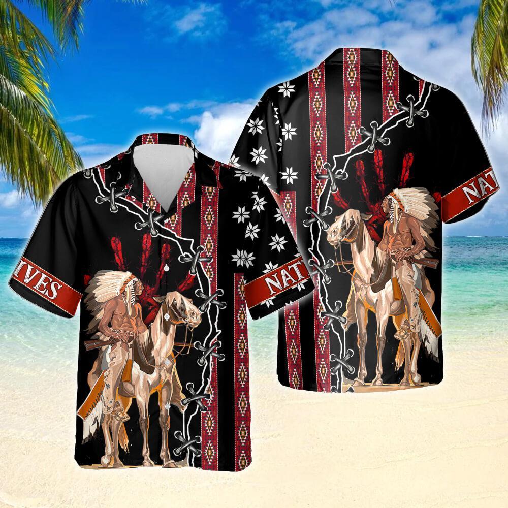 Combine Native American Hawaii Shirt For Men Women Adult Ha42450