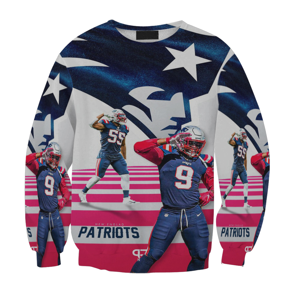 New England Patriots All Players1 Gift For Fan 3D Full Printing Sweatshirt