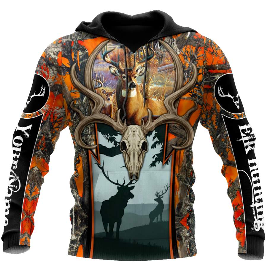 3D Hunting Deer Camo Unisex Shirts TNA10222001