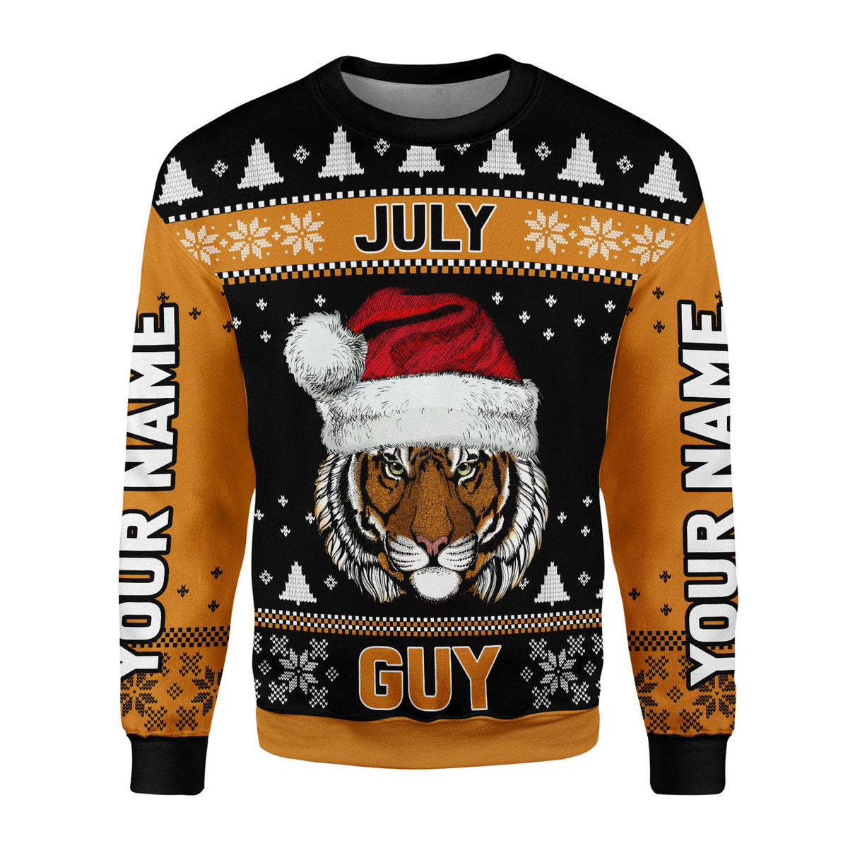 Customspig Personalized Ugly Sweater July Guy That He’S Up All Over Printed