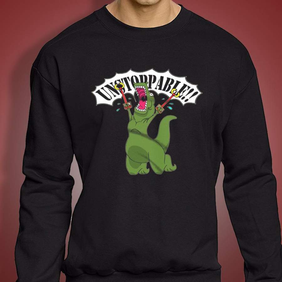 Unstoppable Dinosaur Men’S Sweatshirt