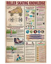 Roller Skating Knowledge Poster Rob Wall Decor Decorative Home For Bedroom Gift For Friend And Relative No Frame