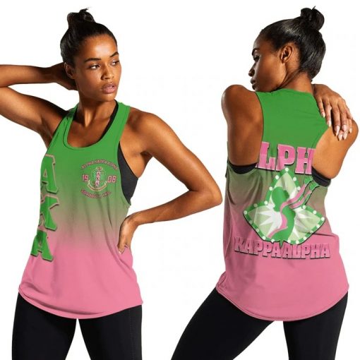 Alpha Kappa Alpha Gradient Racerback Tank