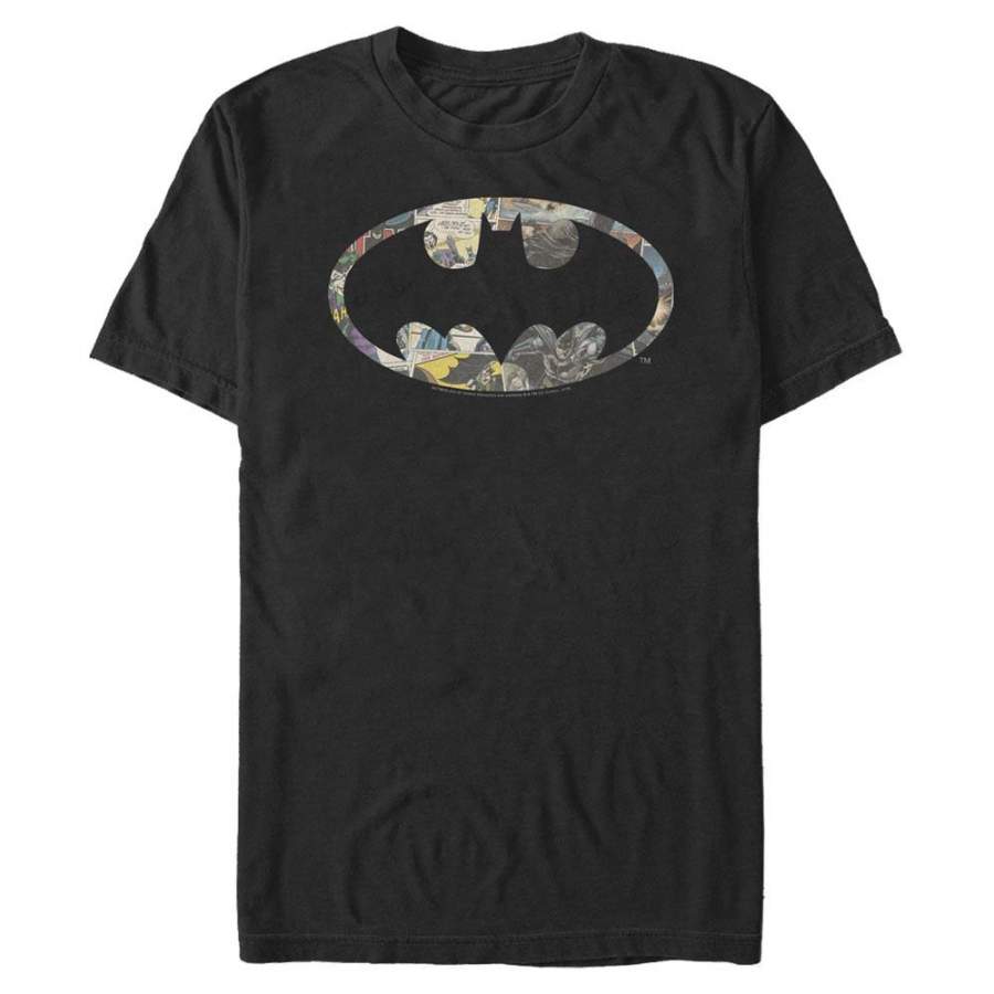 Bat Panels – DC Comics: Batman Black T-Shirt