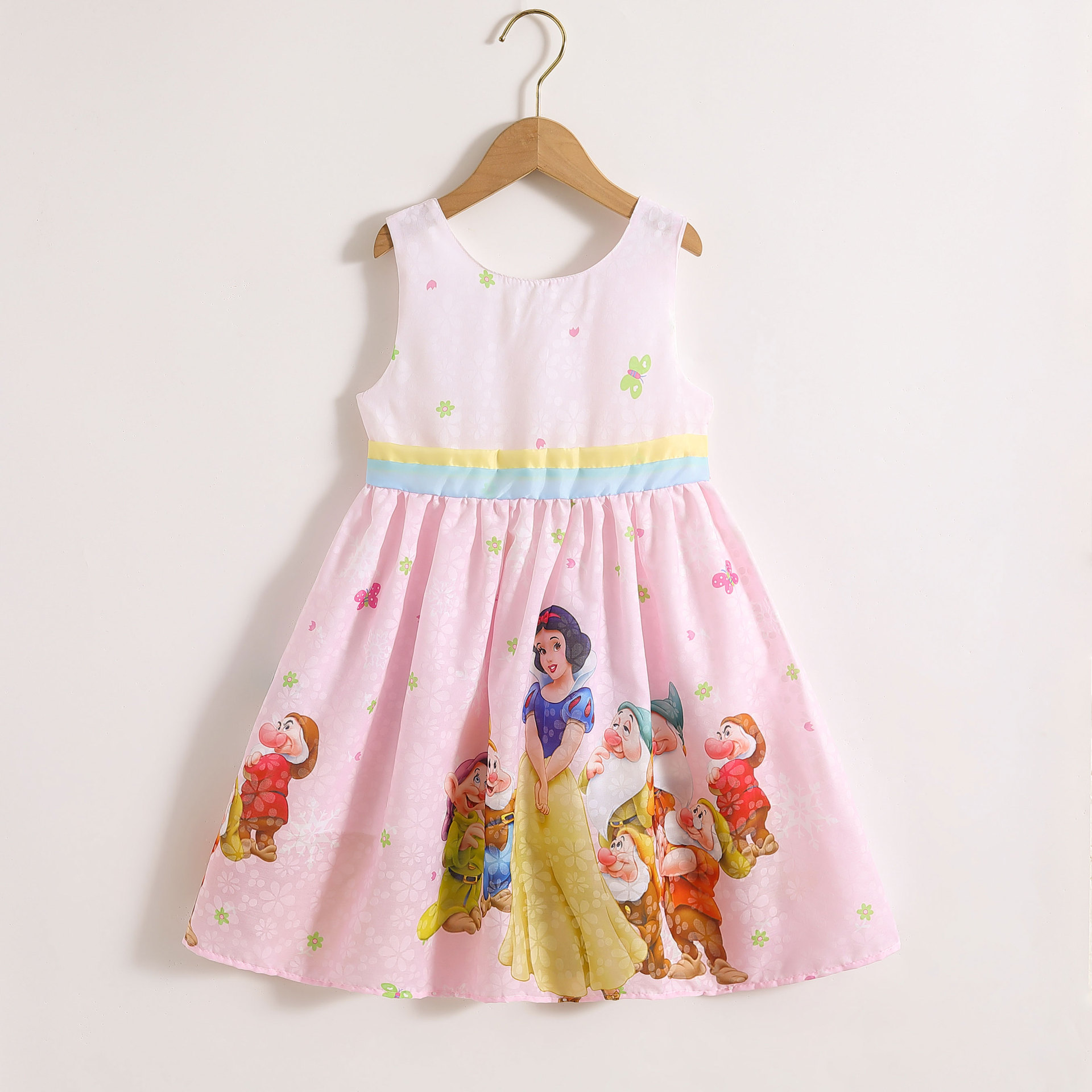 Summer 2022 Girls Dresses New Girls Princess Dress Snow White Dress alx