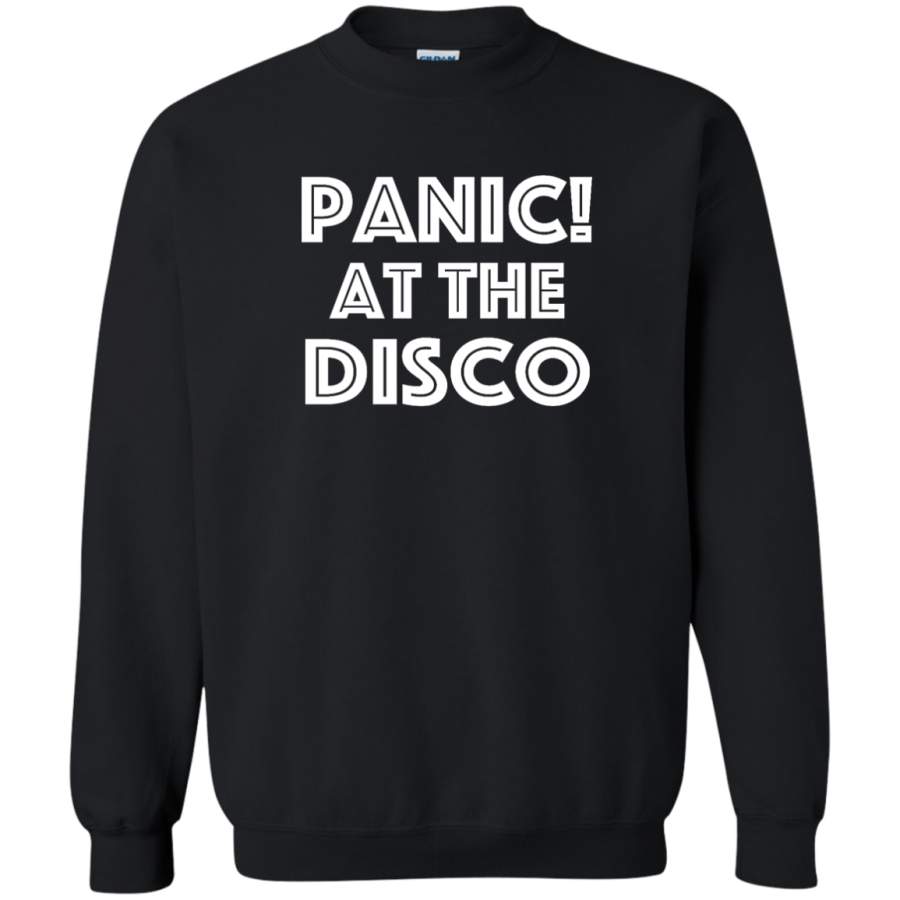 AGR Panic at the disco music band Crewneck Pullover Sweatshirt