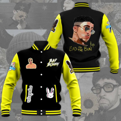 Bad Bunny Baseball Jacket H98