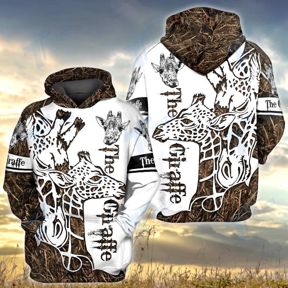 Wild animal face giraffe 3D ALL OVER PRINTED SHIRT, SWEATSHIRT, HOODIE, BOMBER JACKET SIZE S – 5XL