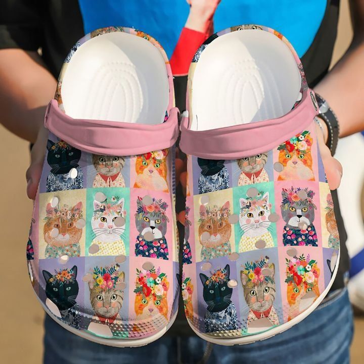 Cat Land Sku 549 Crocs Crocband Clog Comfortable For Mens Womens Classic Clog Water Shoes