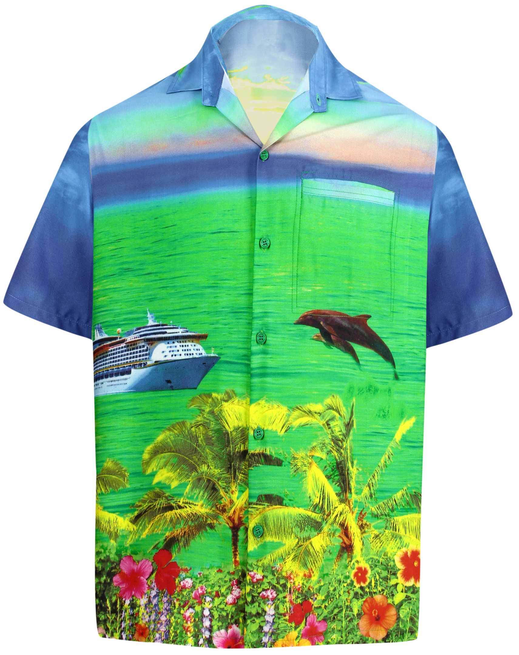 Camp Party Green High Quality Hawaii Shirt Ha52909