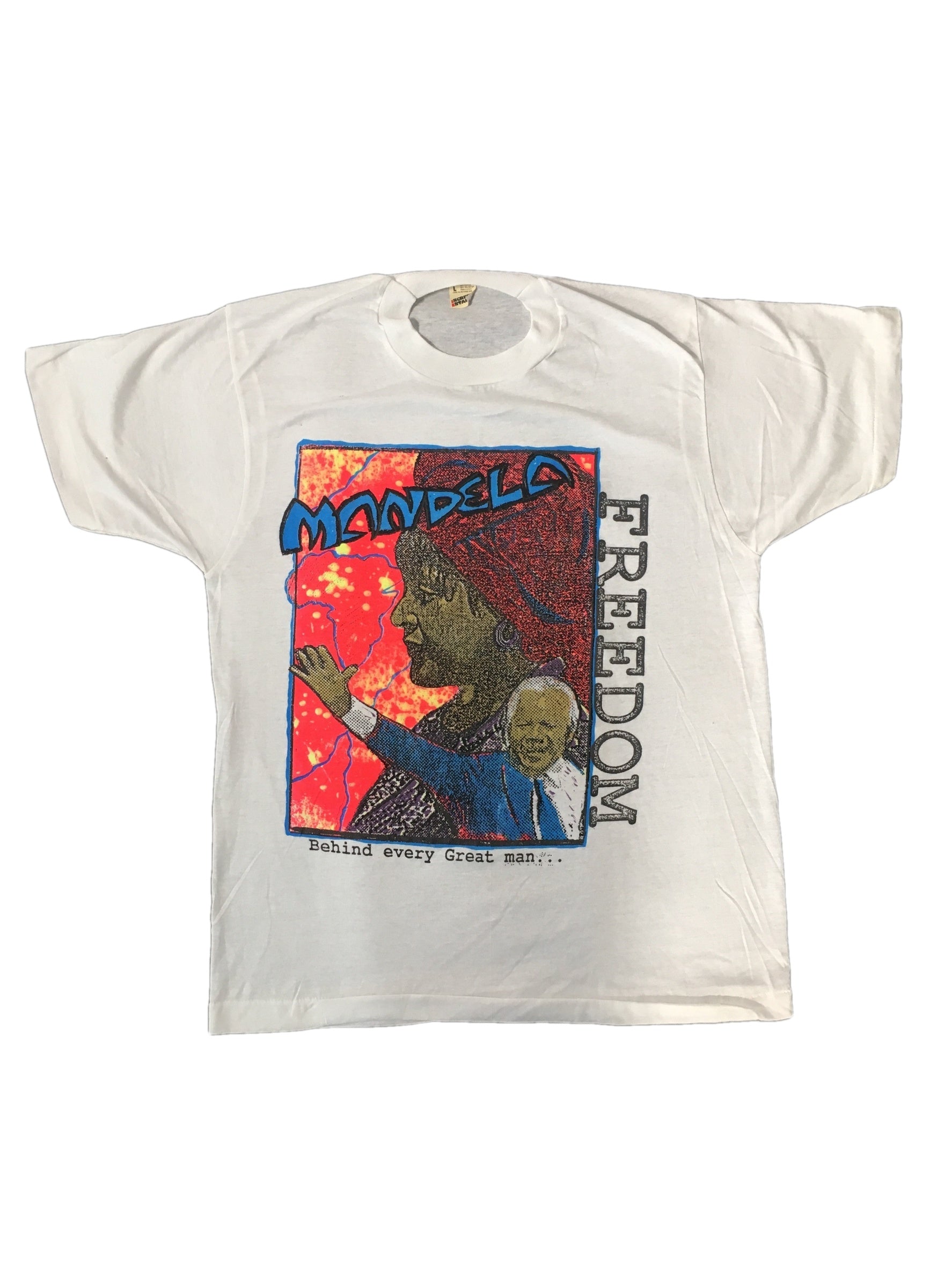 Vintage Nelson Mandela “Freedom” T-Shirt