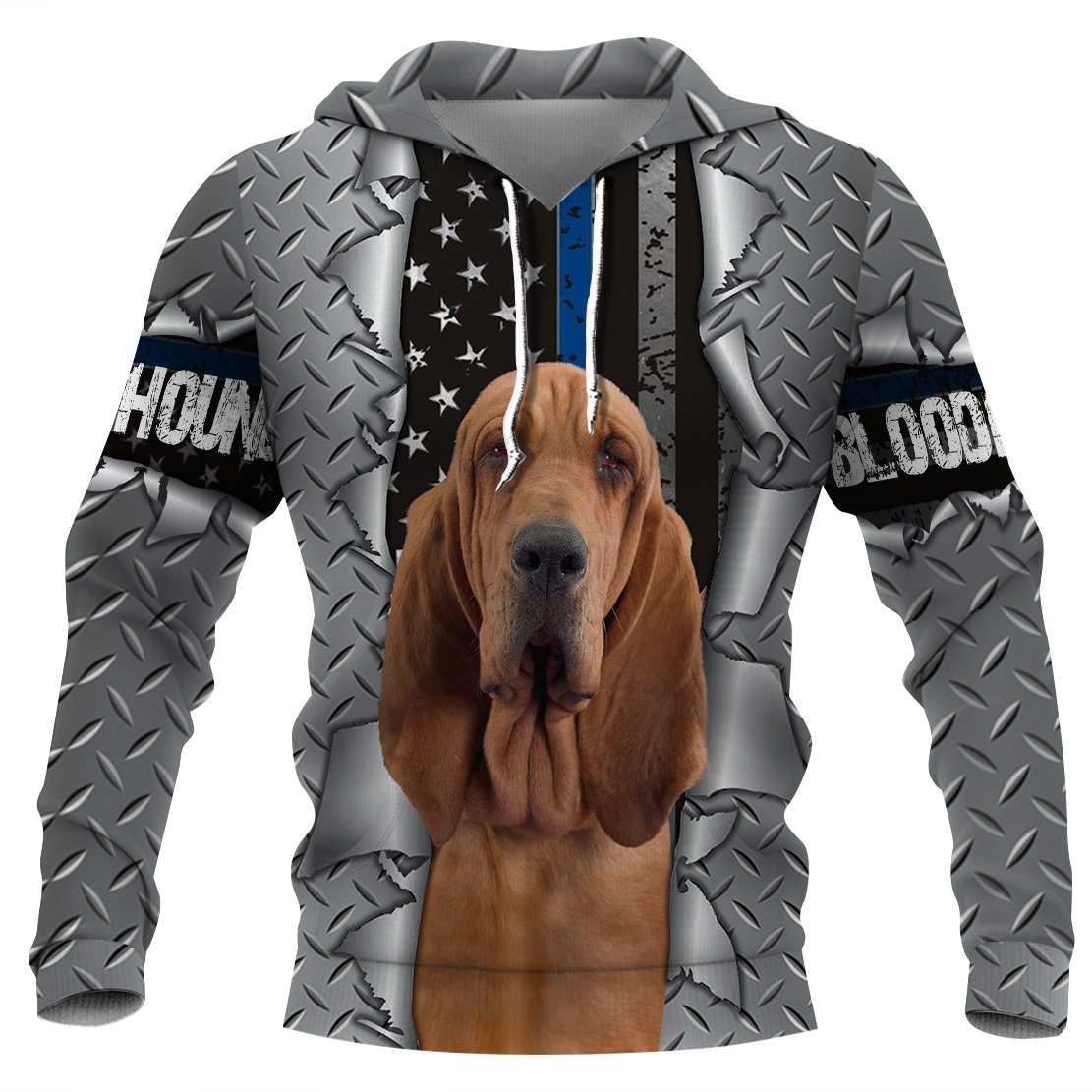 Bloodhound K-9 Police Dog 3D Full Printing