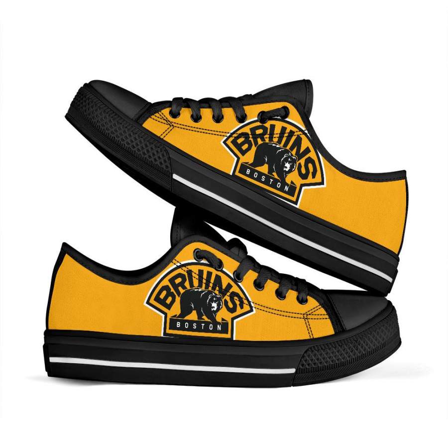 Boston Bruins Sneakers Low Top Shoes