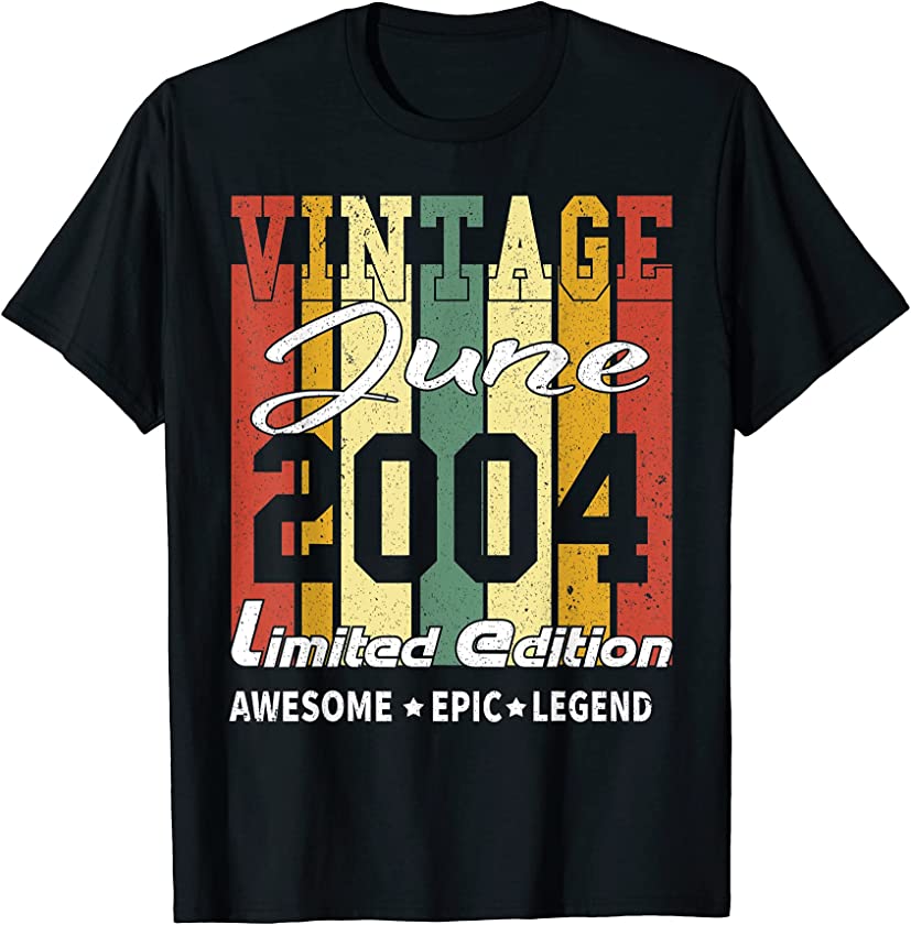 Vintage Limited Edition Birthday Decoration June 2004 T-Shirt