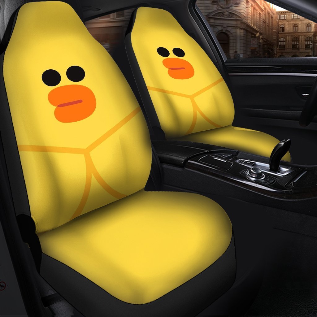 Yellow Chicken Animal Car Seat Cover