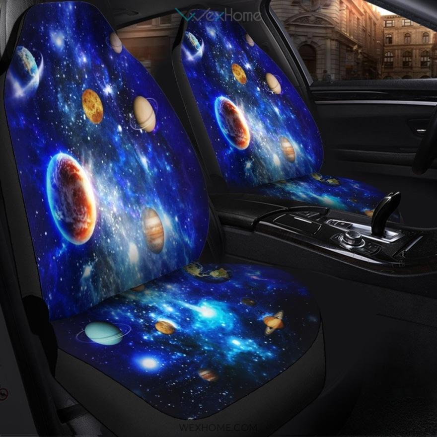 Planet Galaxy Car Seat Covers 2, Car Seat Cover Planet