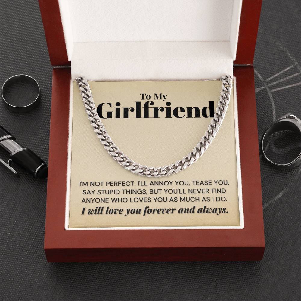 (Almost Gone) – My Girlfriend – You’Ll Never Find Any One Who – Cuban Link Chain Necklace