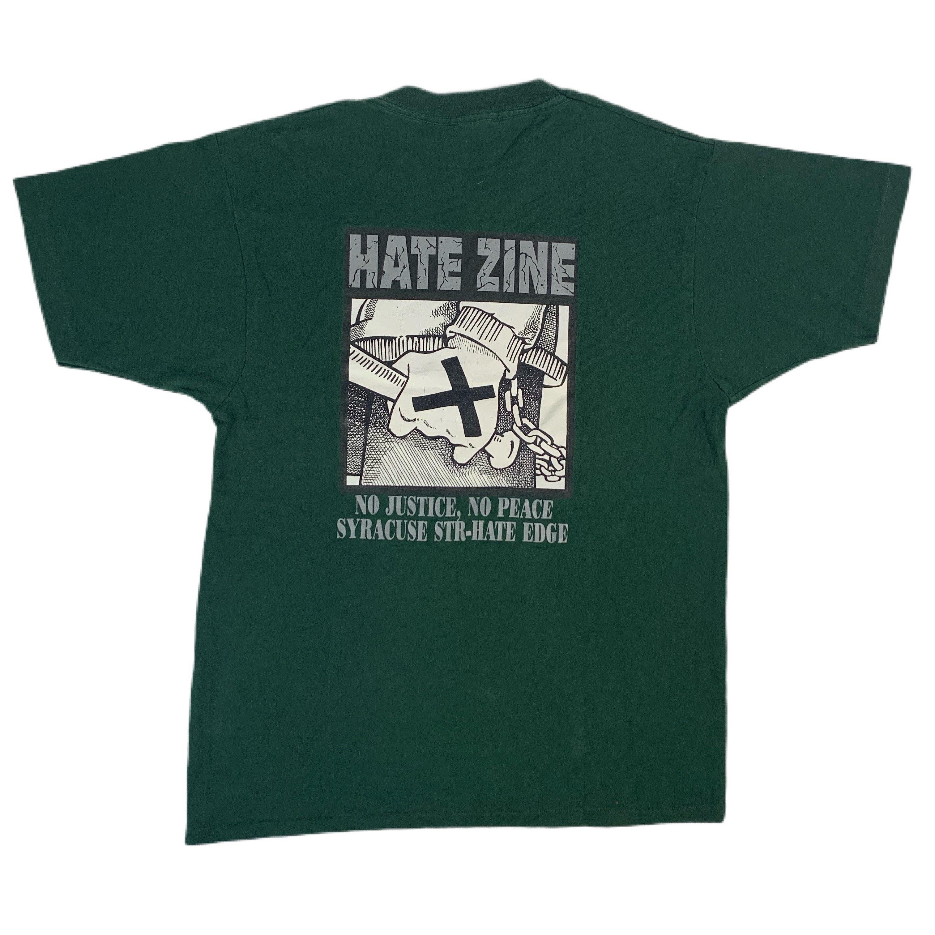 Vintage Hate Zine “Syracuse Str-Hate Edge” T-Shirt