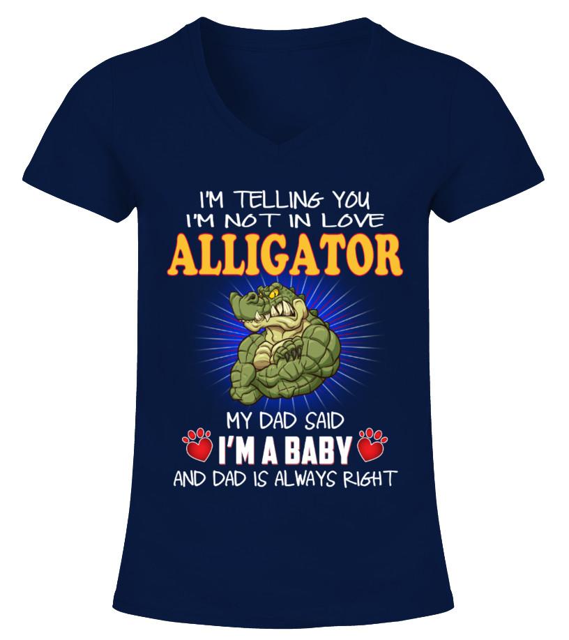 Alligator Animals Lover T Shirts C-Bnzu7