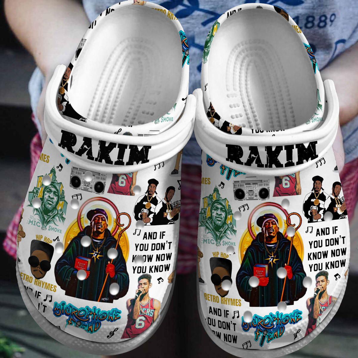 Premium Rakim Music Crocs Crocband Clogs Shoes Comfortable For Men Women and Kids 2