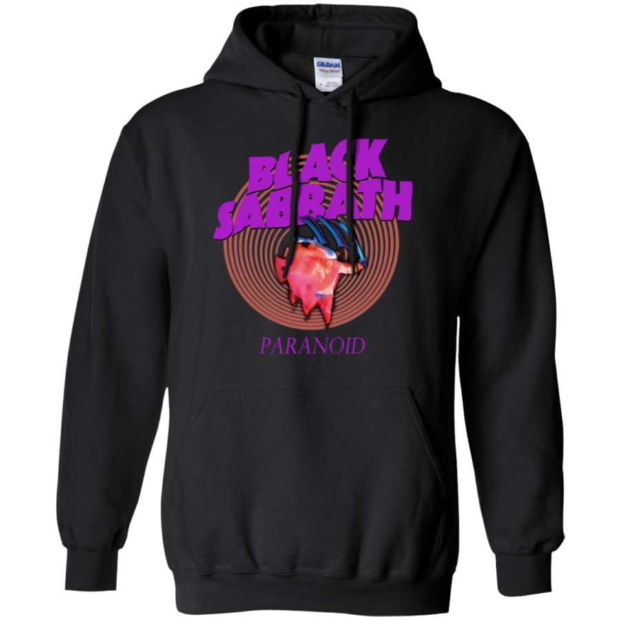 Black-Sabbath-Paranoid Pullover Hoodie