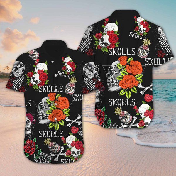 Skull Hawaii Shirt Ha23335