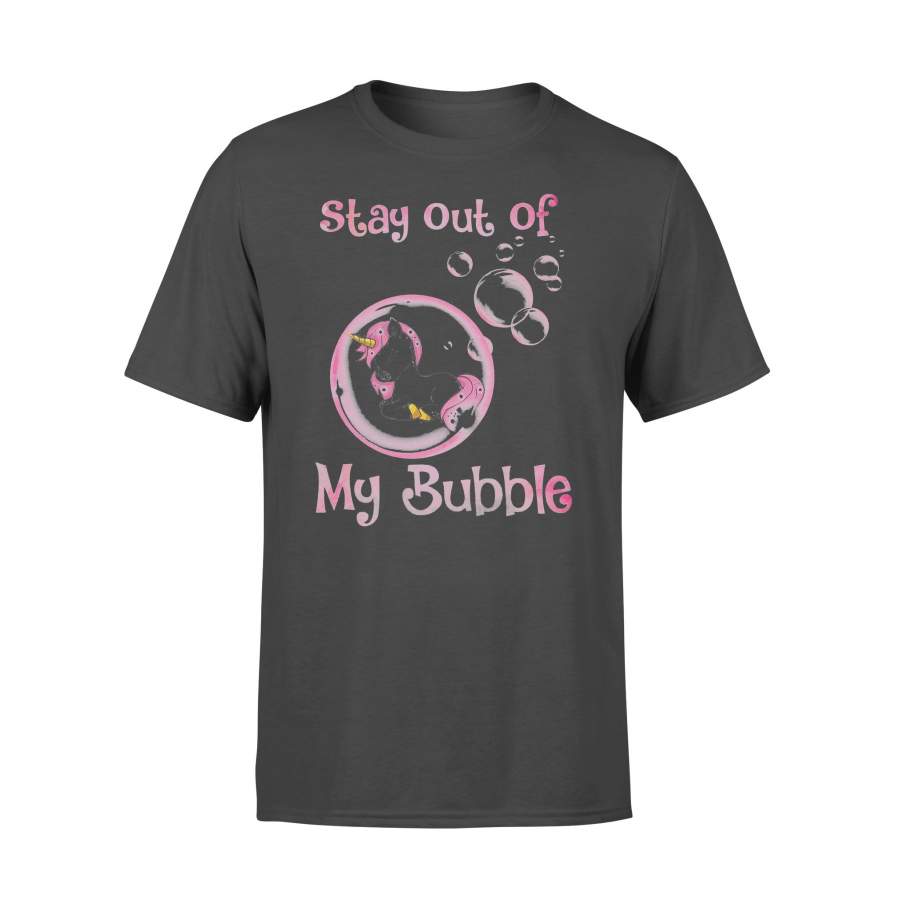 Stay Out Of My Bubble Unicorn T-shirt