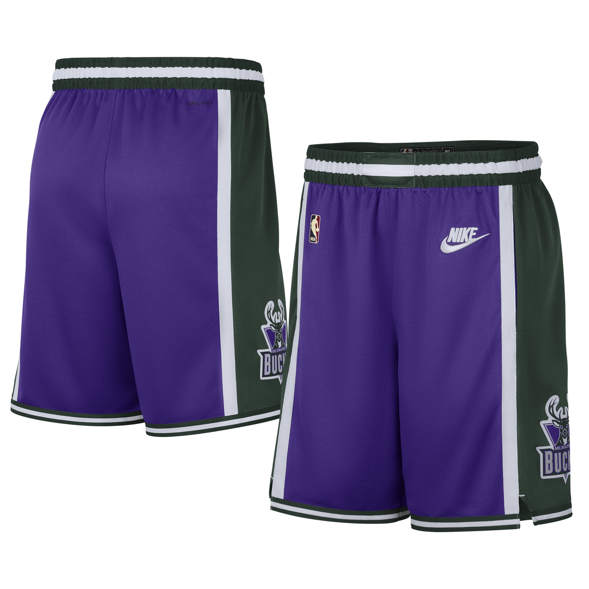 Milwaukee Bucks Classic Edition Swingman Shorts – Mens