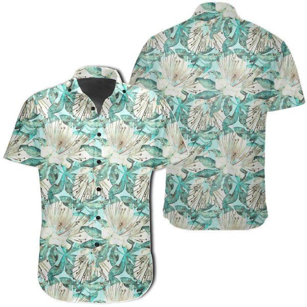 Tropical Blue Hawaiian Shirt