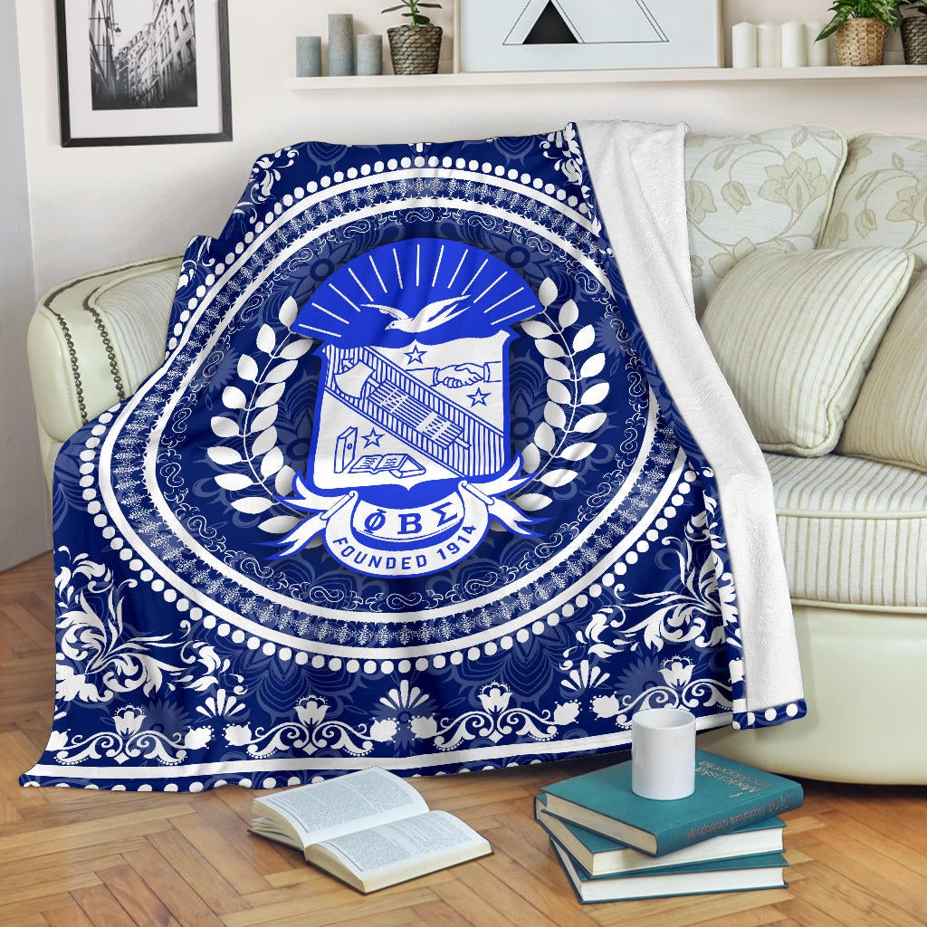 Wonderprint Blanket Phi Beta Sigma Blanket Lt10