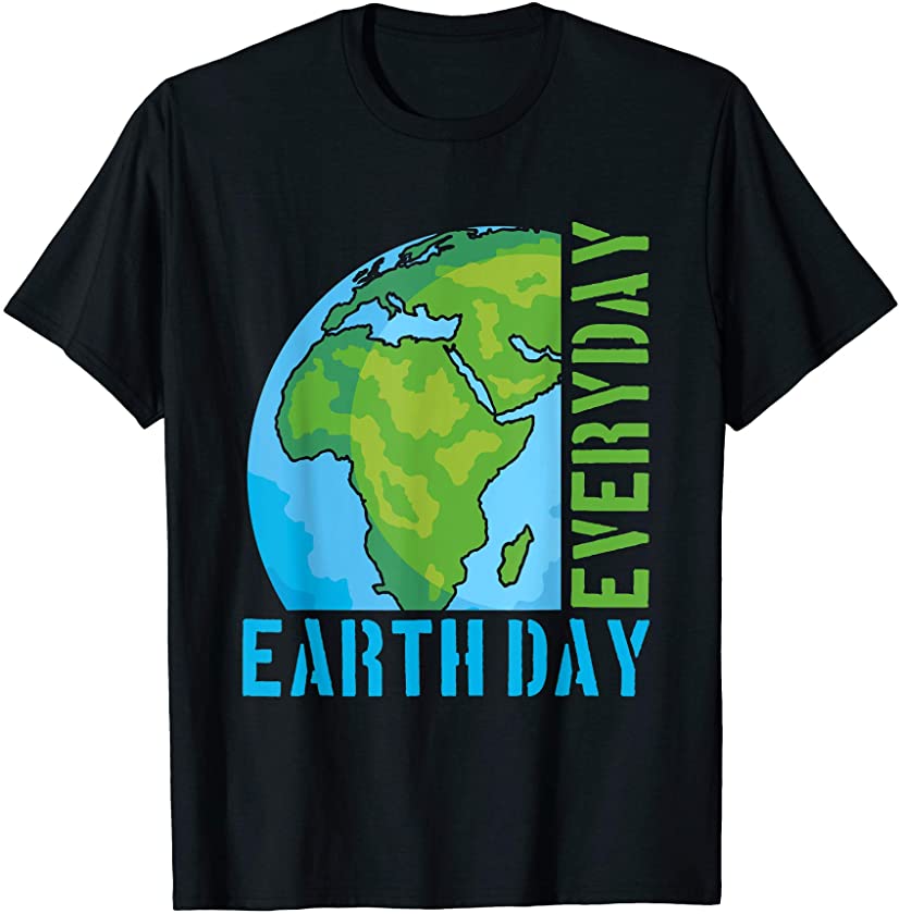 Planet Animal Protection Environmental Awareness Earth Day T-Shirt