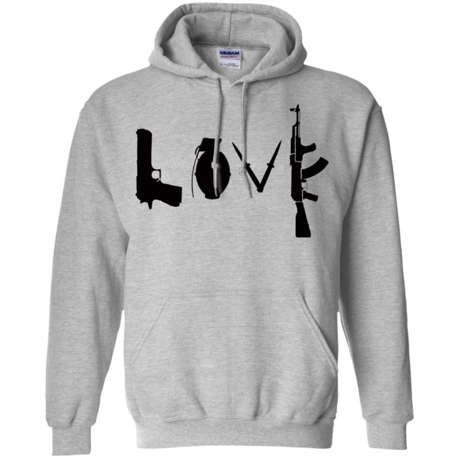 Banksy’s Love For Guns Hoodie