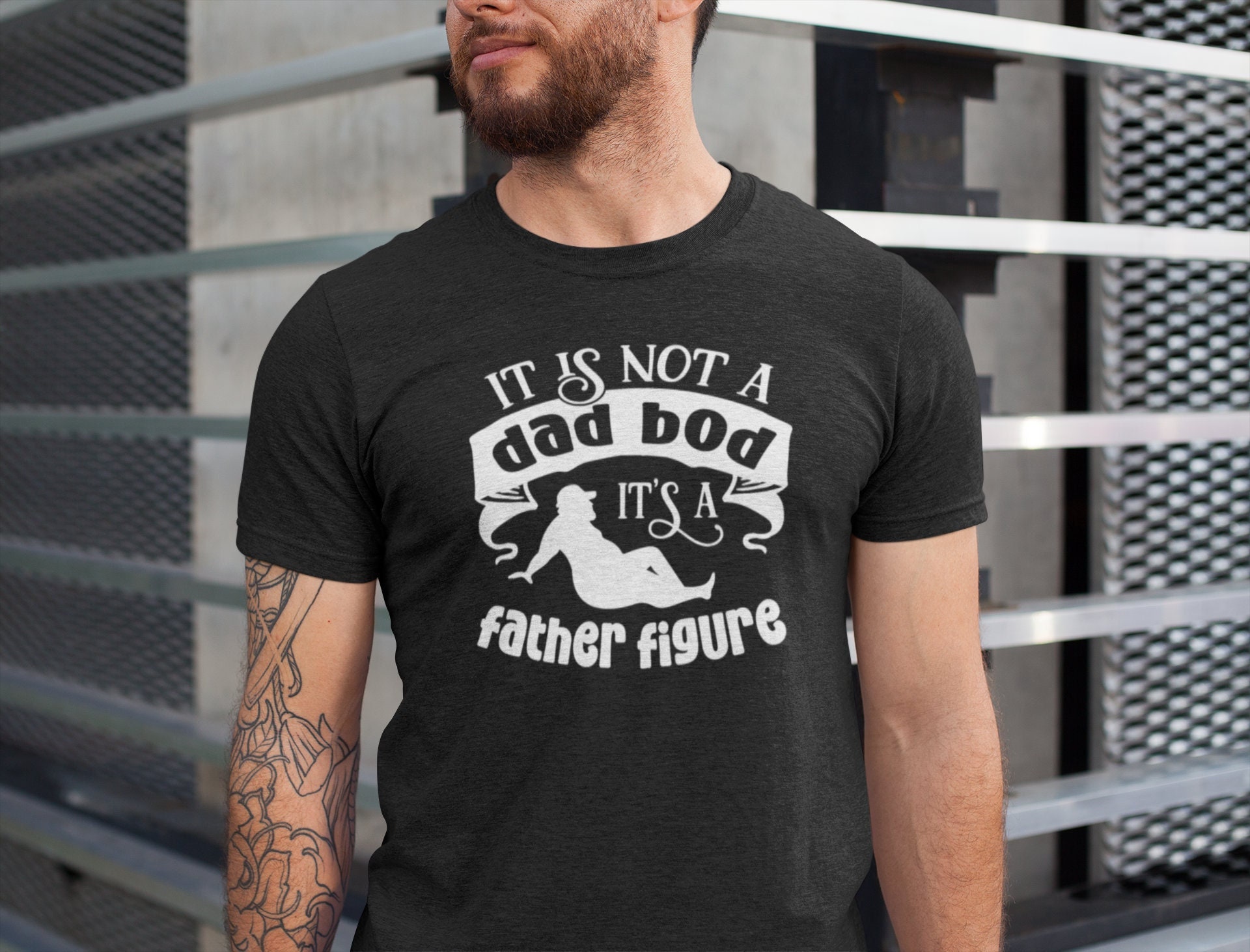 It's Not a Dad Bod It's a Father Figure T-Shirt, Father's Day Tee, Gift For Dad, Fathers Day gift, Father Figure Shirt, Dad Bod Shirt, Graduation Shirt Ideas 2024, Funny T-Shirt Sayings - Vivavogue Fashion - Bluey Mom